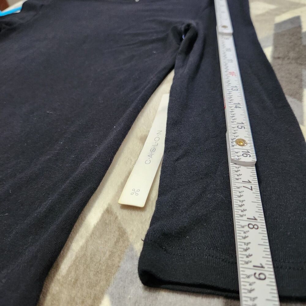 Caslon Top Size Small Black Nordstrom Casual Top - Picture 5 of 12